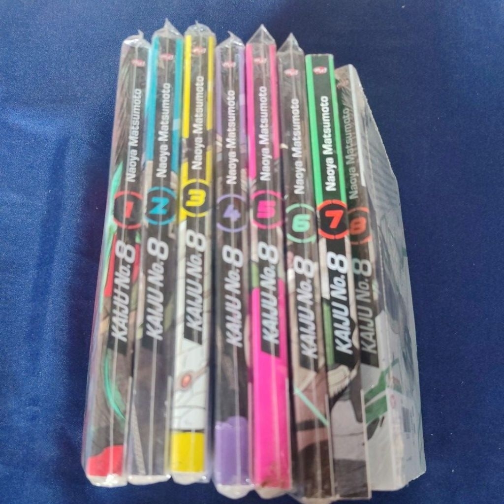 komik kaiju no. 8 vol 1- 8