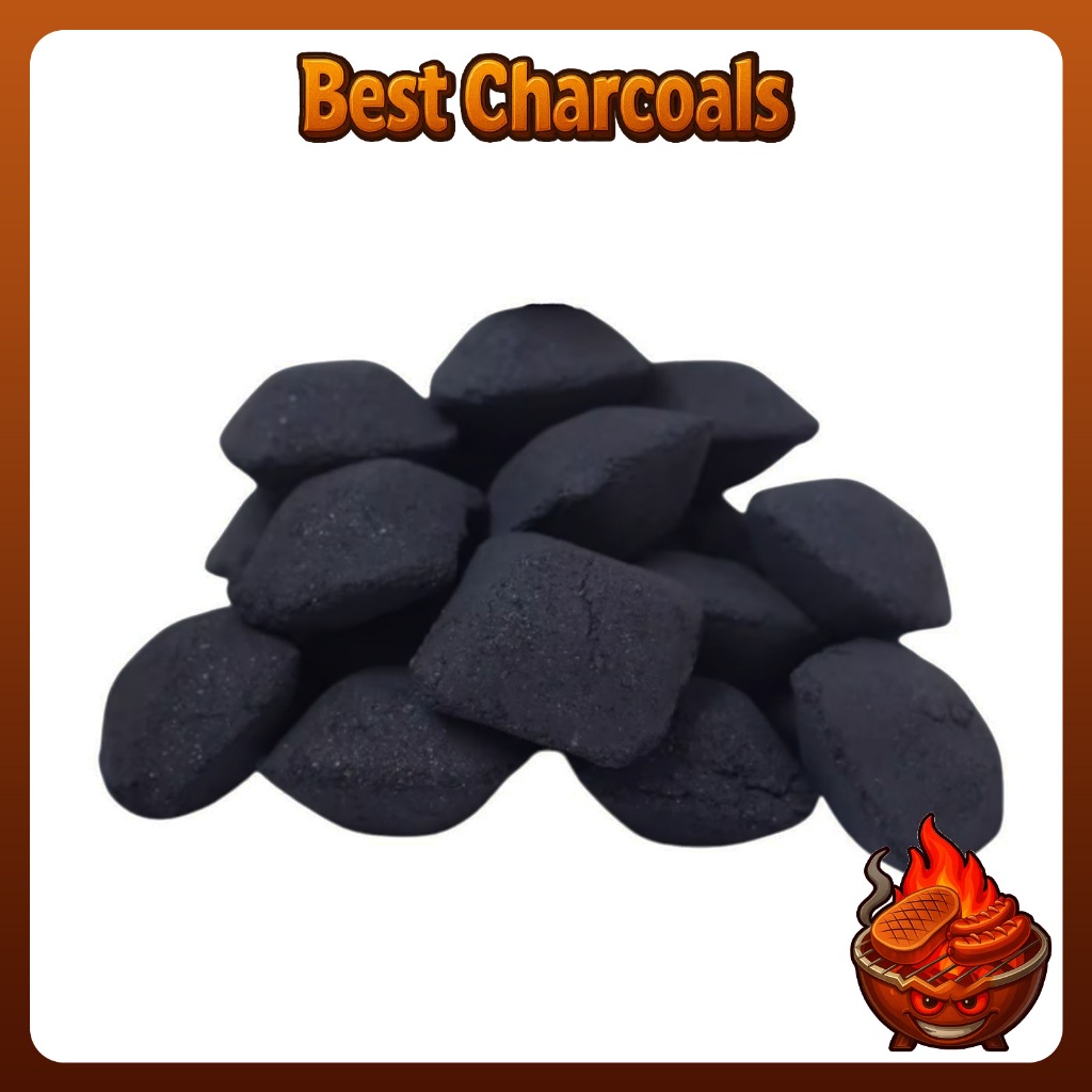 Arang Briket Brongkol Bulat Batubara Batok Kelapa BBQ Barbekyu