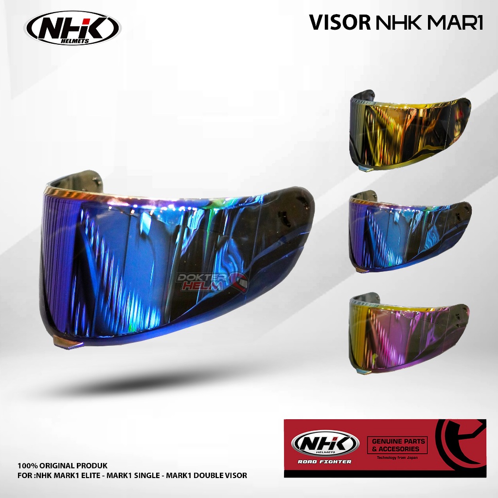 KACA NHK MARK 1 | Flat Visor NHK MARK 1 Original NHK