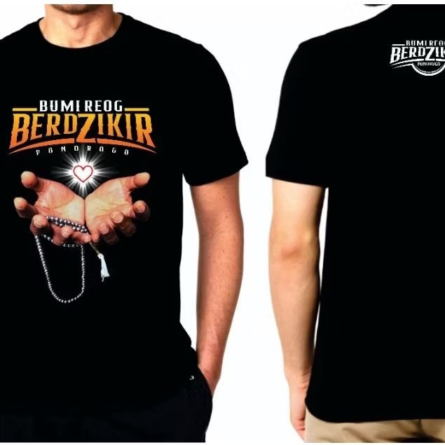 Kaos Bumi Reog Berdzikir // BRB 2025 // PSHT Ponorogo // Cotton Combed 24s Plastisol