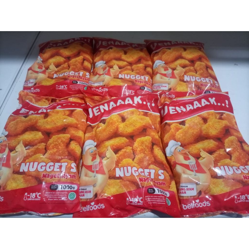 Belfood Nugget Ayam Uenak 1 KG