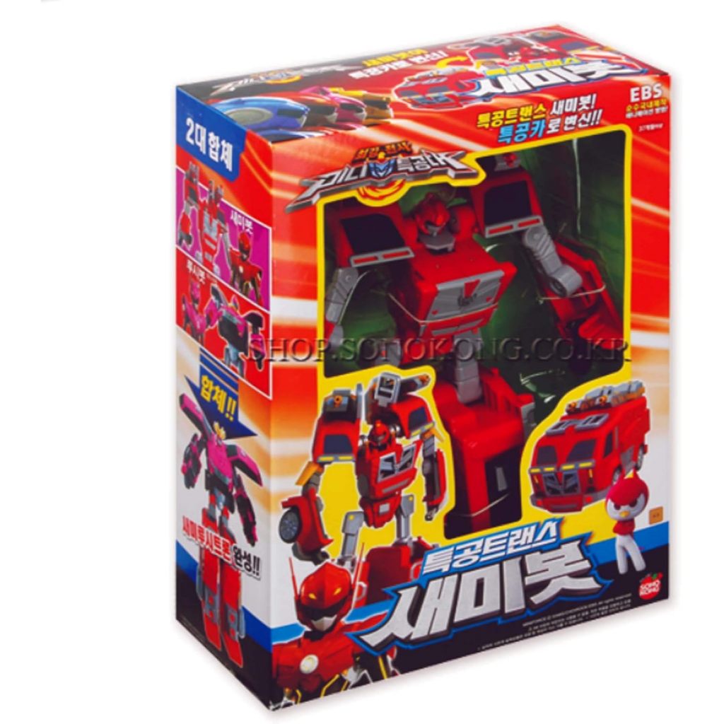 Miniforce Semibot Super Sentai Ranger Transforming Korean Robot Figure