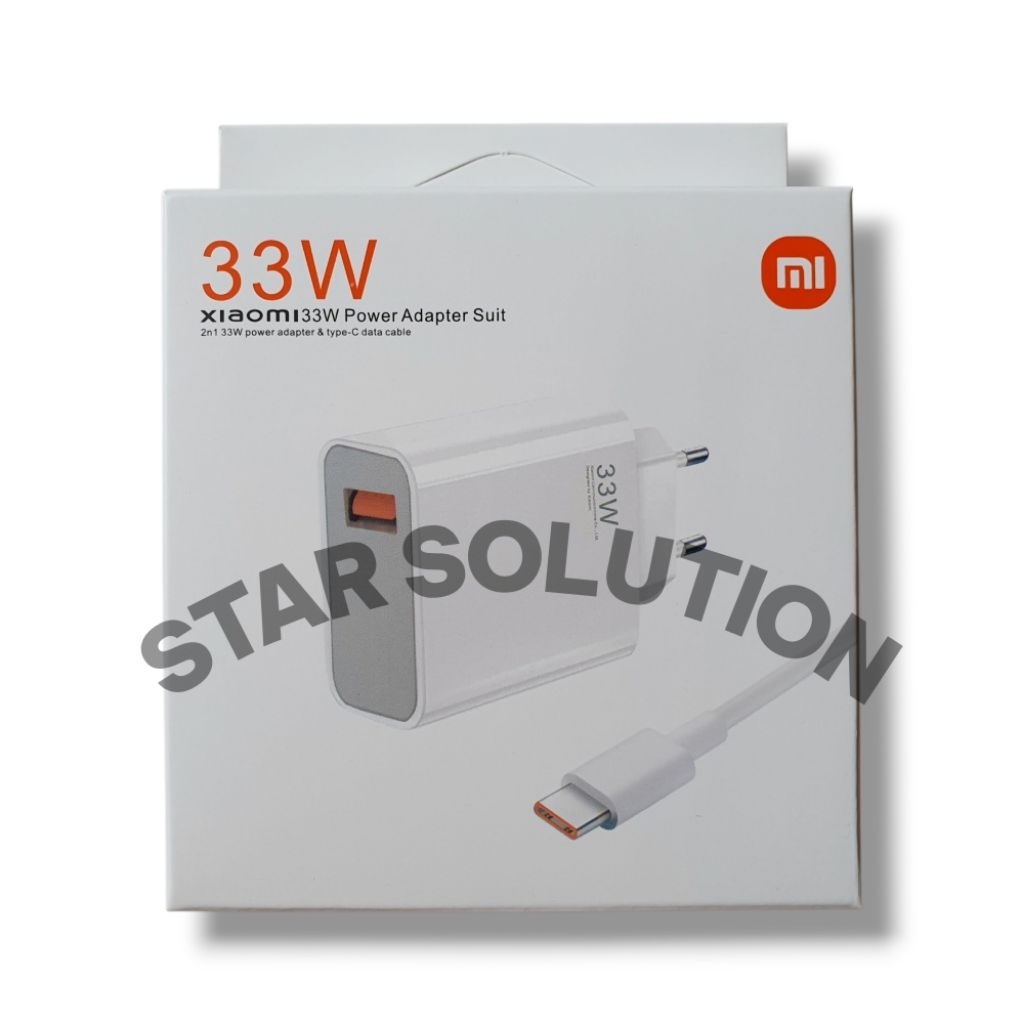 Charger Xiaomi 33Watt/Casan Xiaomi 33Watt/Charger Xiaomi 33W Fast Charging