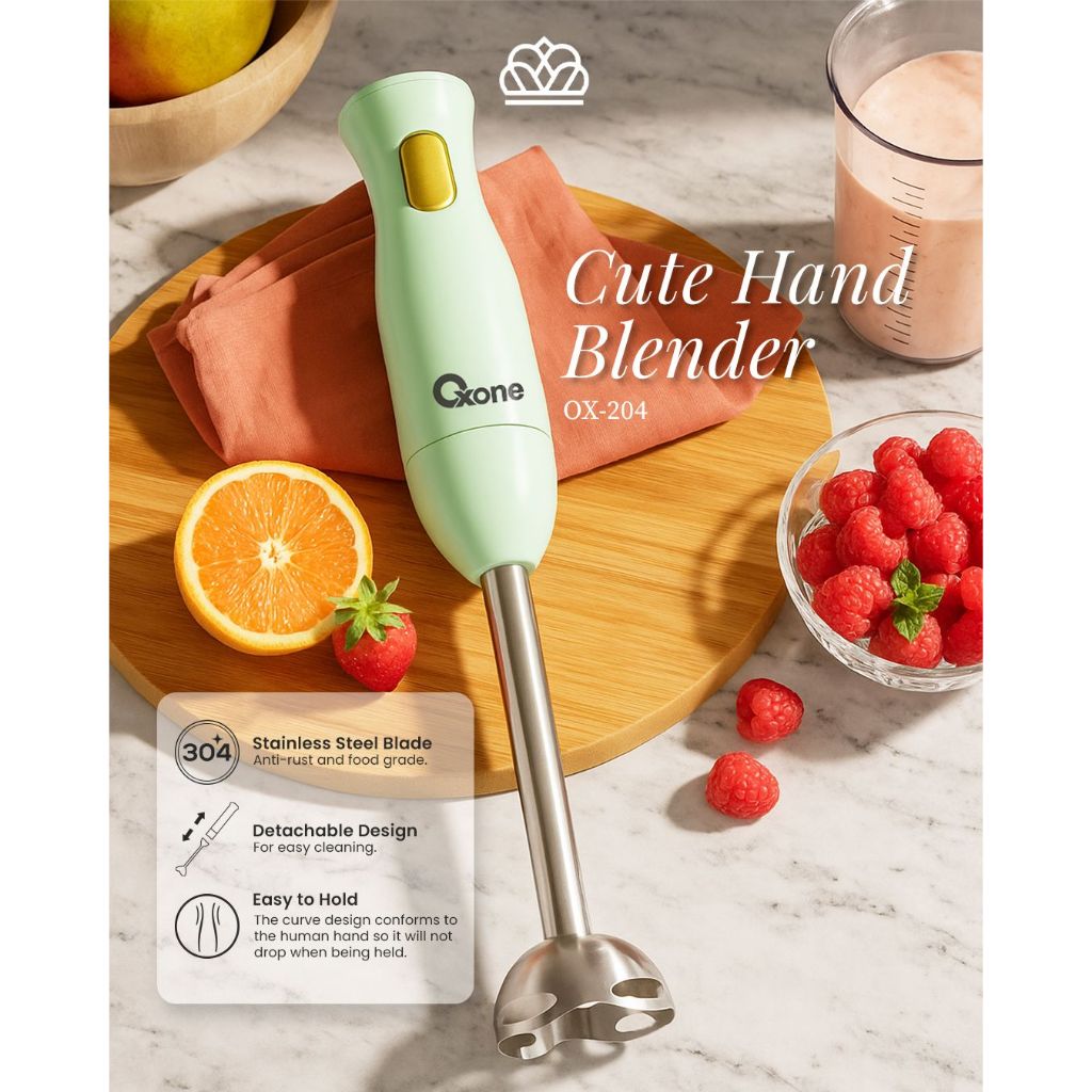 Oxone OX-204 Cute Hand Blender/ Hand Blender Portable