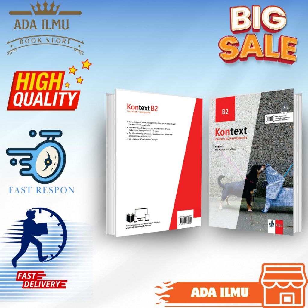 Buku Belajar Bahasa Jerman Kontext B2 Kursbuch