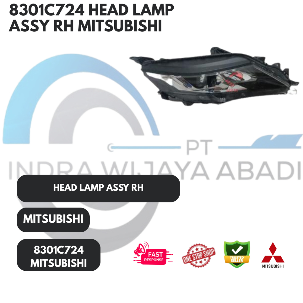 8301C724 HEAD LAMP ASSY RH MITSUBISHI