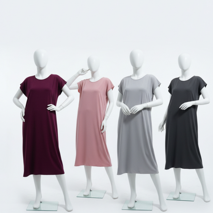 DASTER BELLA MIDI JERSEY POLOS HAMMAMI SERIES