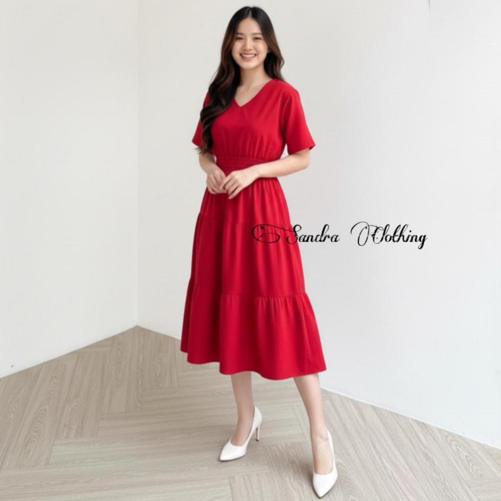 Sandra'c emika christmas dress