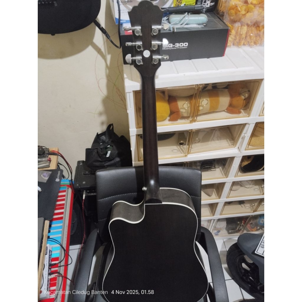 gitar akustik elektrik samick