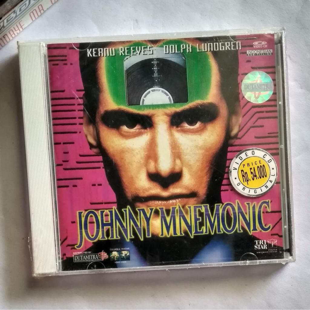VCD Original Johnny Mnemonic - Keanu Reeves