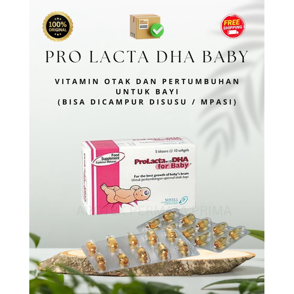 PRO LACTA DHA BABY (Vitamin Otak DHA Bayi)