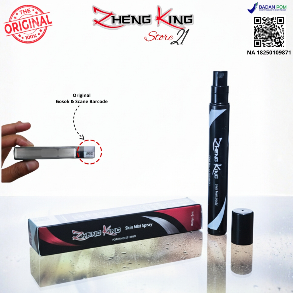 ZHENG KING Skin Mist Spray Perawatan Anti Septik Membantu Membersihkan dan merawat area lipatan