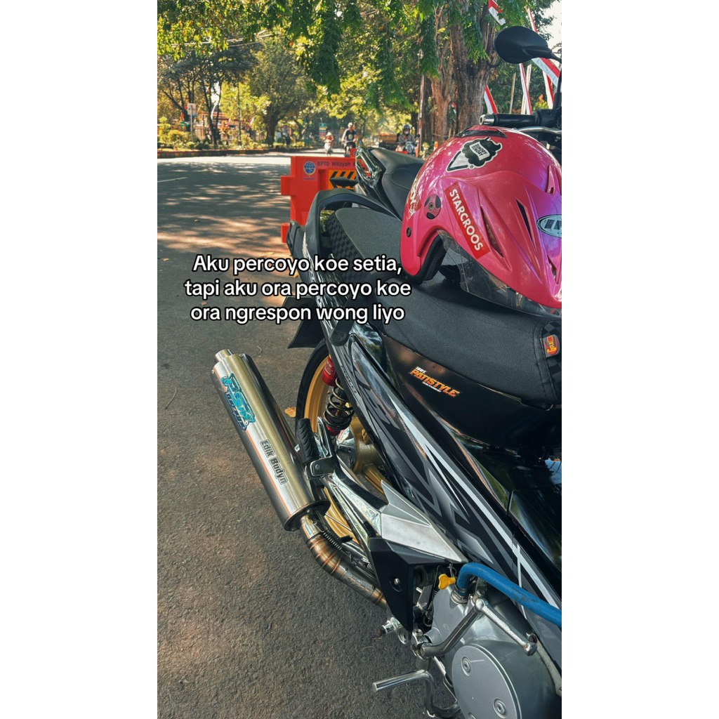 SLINSER PSM GARAGE MODEL STD SUPRA X 125 BATMAN