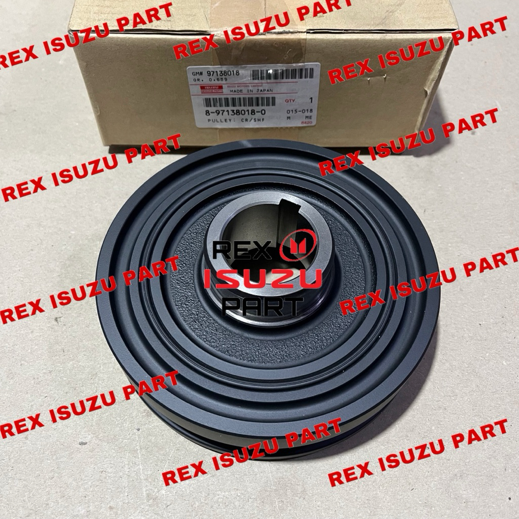 PULLEY PULLY CRANKSHAFT / PULI KRUK AS ISUZU 4BD1 4BG1 ORIGINAL ISUZU