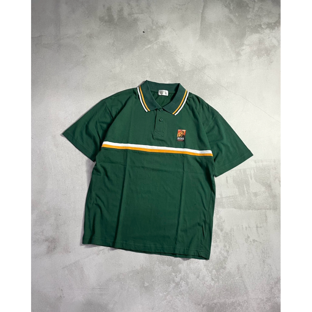 Polo Shirt Suntory Boss Coffe Size L ( 67x56 ) Original