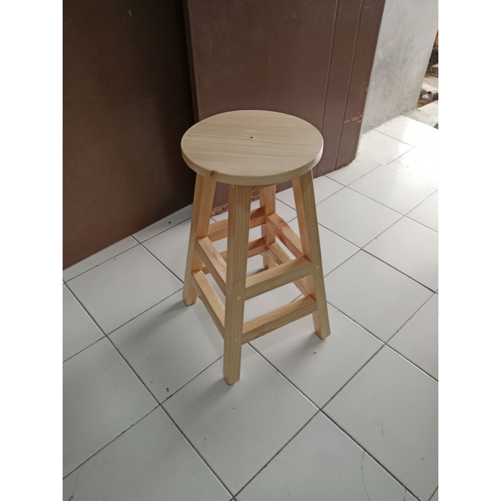 kursi kayu / bangku kayu jati belanda