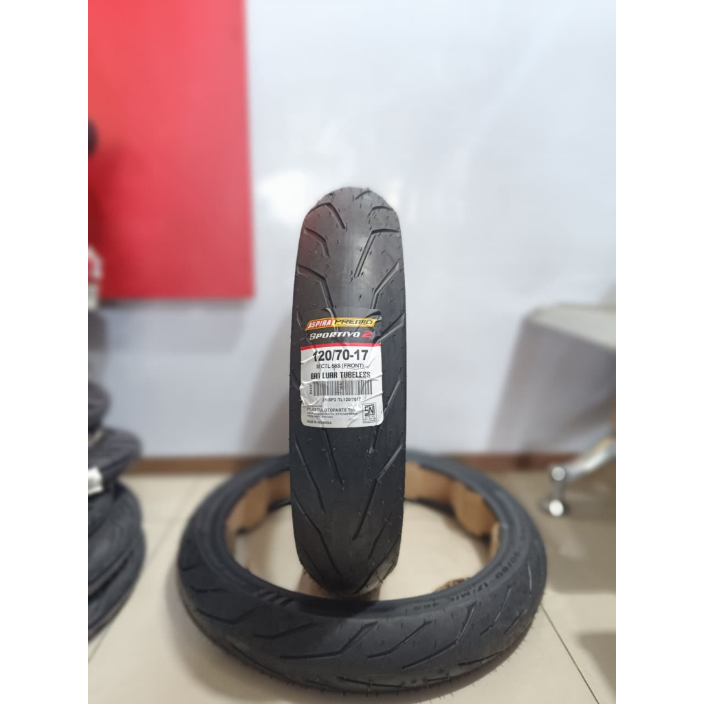 BAN ASPIRA PREMIO SPOTIVO 2. 120/70-17 (ORIGINAL 100%)
