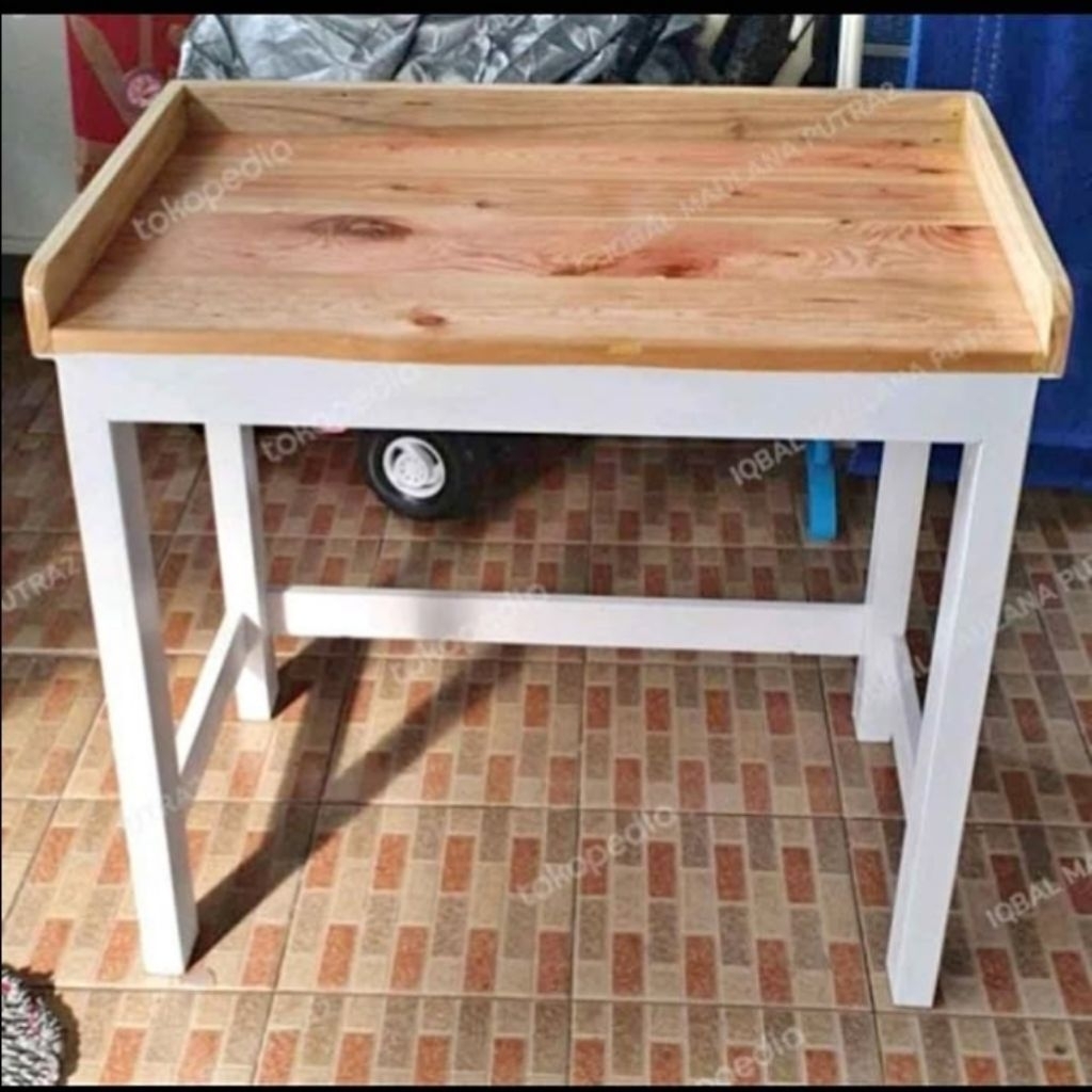 Meja kompor/meja serba guna/meja akuarium/meja multifungsi bahan kayu jati belanda