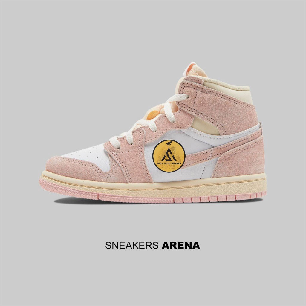 Sneakers Sepatu NK Air Jordan 1 Retro High Washed Pink
