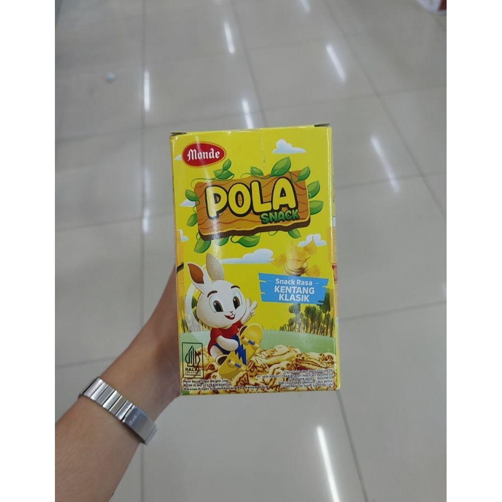 BELI 2 GRATIS 1 (DAPAT 3PC) MONDE POLA SNACK 25 GRAM