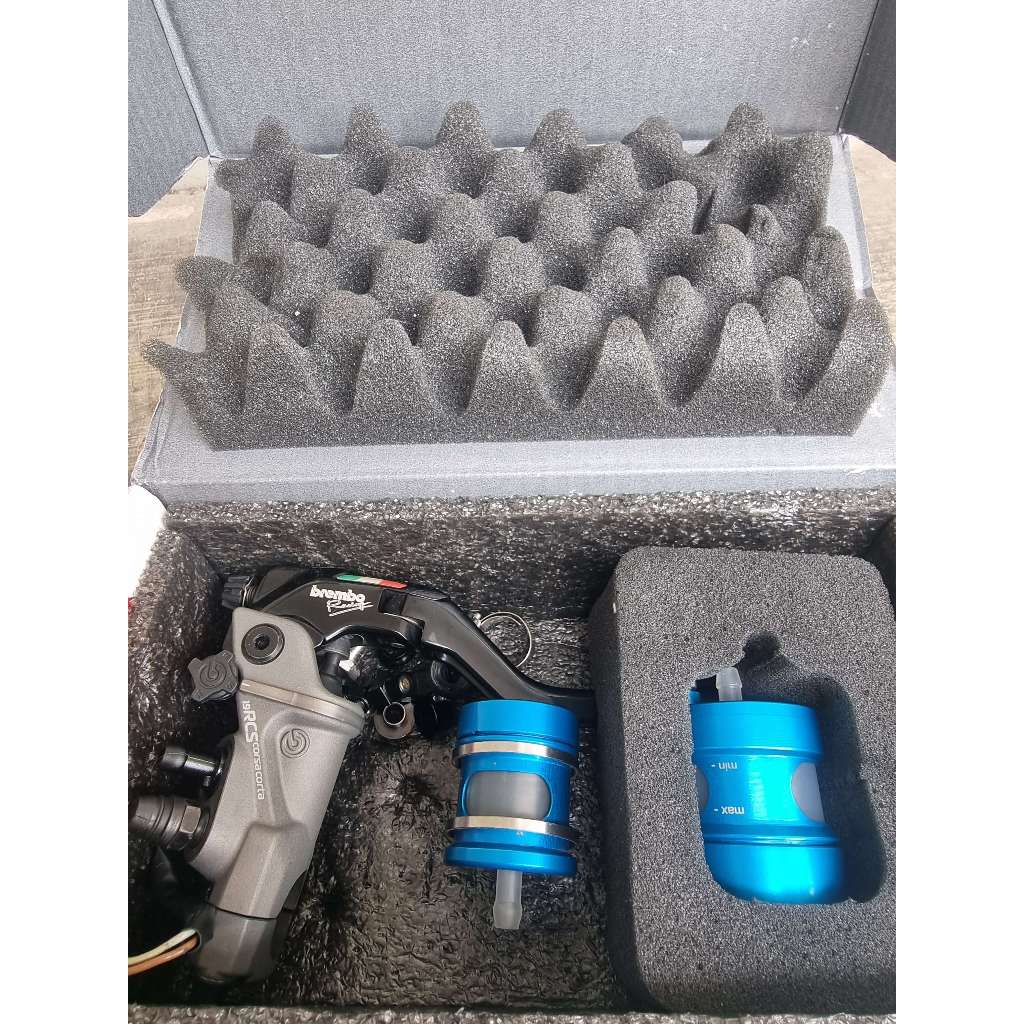 Brembo RCS 19 corsa corta + tabung lightech blue big & small ZX6R ZX636 ZX25R ZX10R R15 R25 CBR