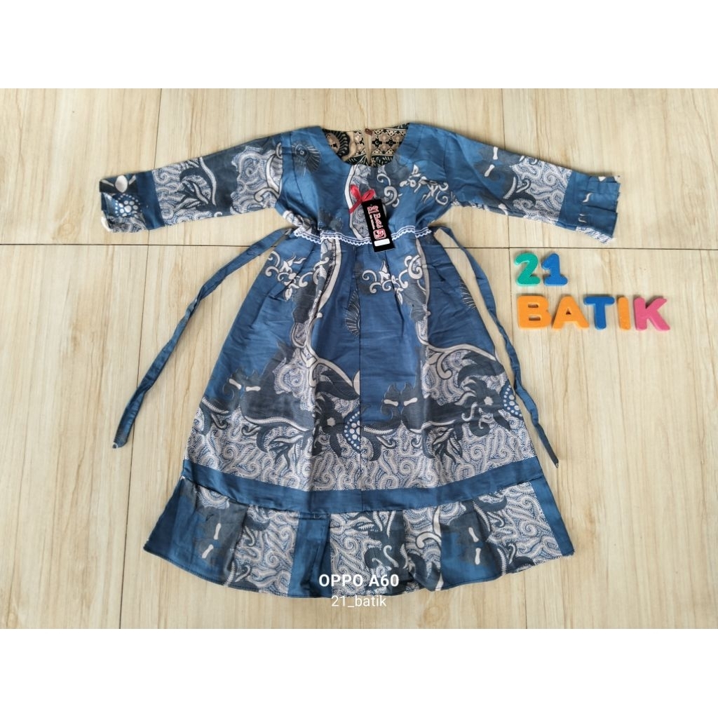 gamis batik anak 4-5 tahun/gamis anak murah