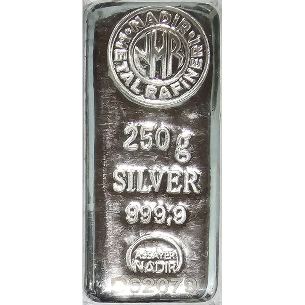 Logam Mulia Nadir Metal 250 Gram (Perak)