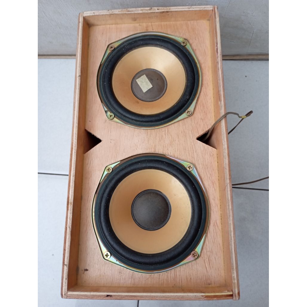 Box Speaker Double Twitter + Speaker Sony Original Siap Bunyi