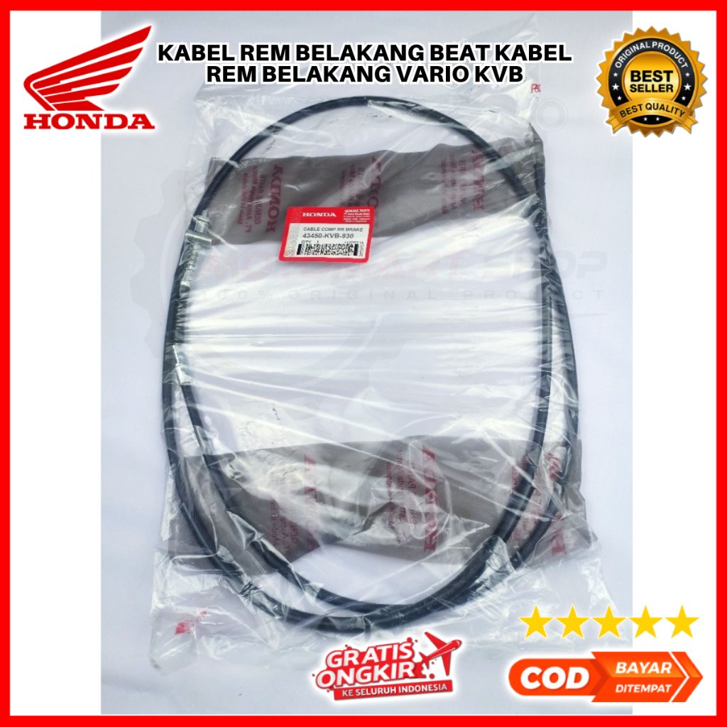 kabel rem belakang beat kabel rem belakang vario KVB