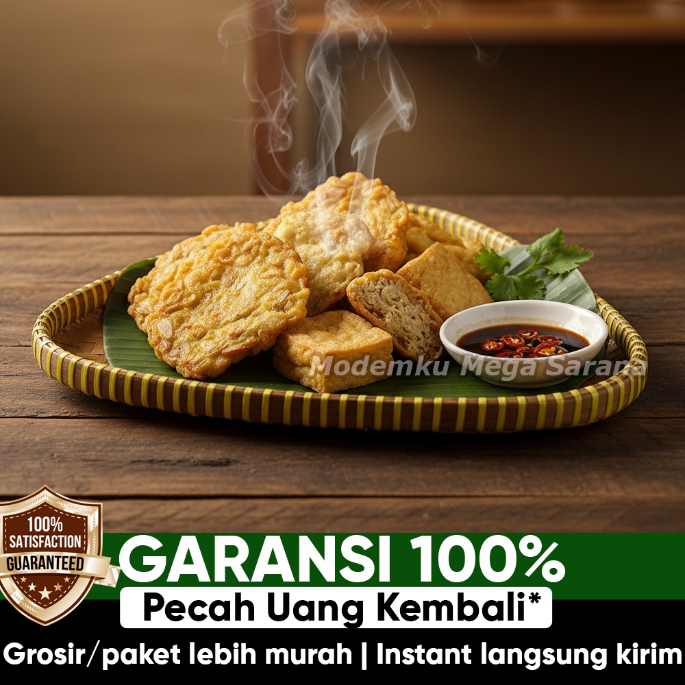 Tambir Segitiga Anyaman Bambu Omprong S M L – Wadah Saji, Tampah Penampi Beras, Jemur Bumbu, Alas Ha