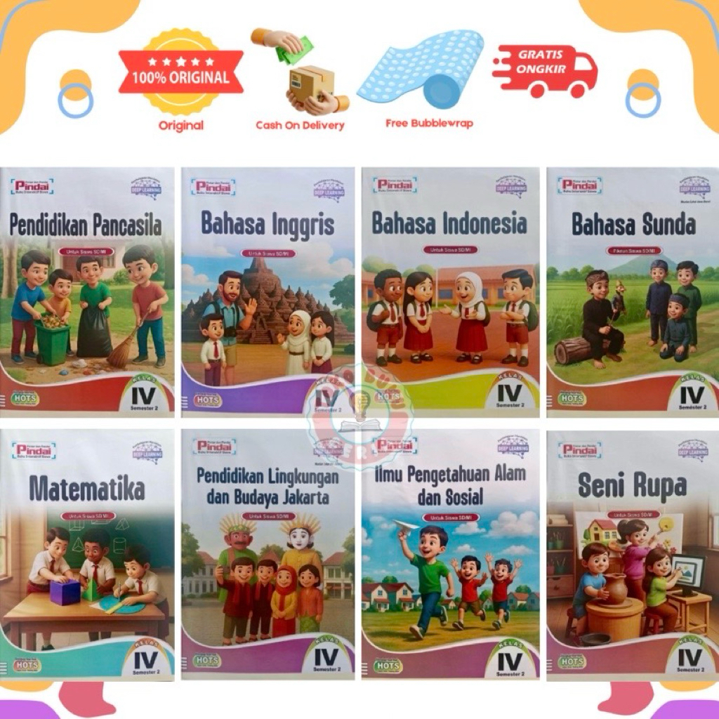 LKS Pindai Kelas 4 SD Semester 2 TERBARU