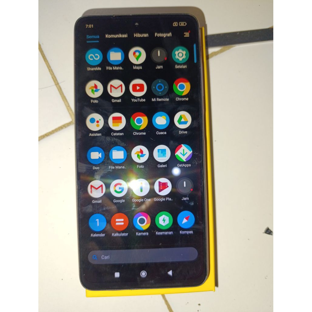 Lcd Poco X3 Pro original copotan 100%