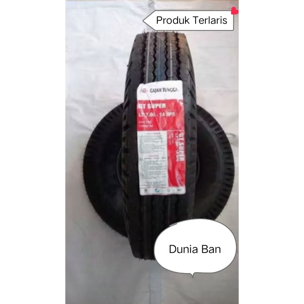 New 2025 Ban Gajah Tunggal GT Super 700 14 R14 8PR L300 Original