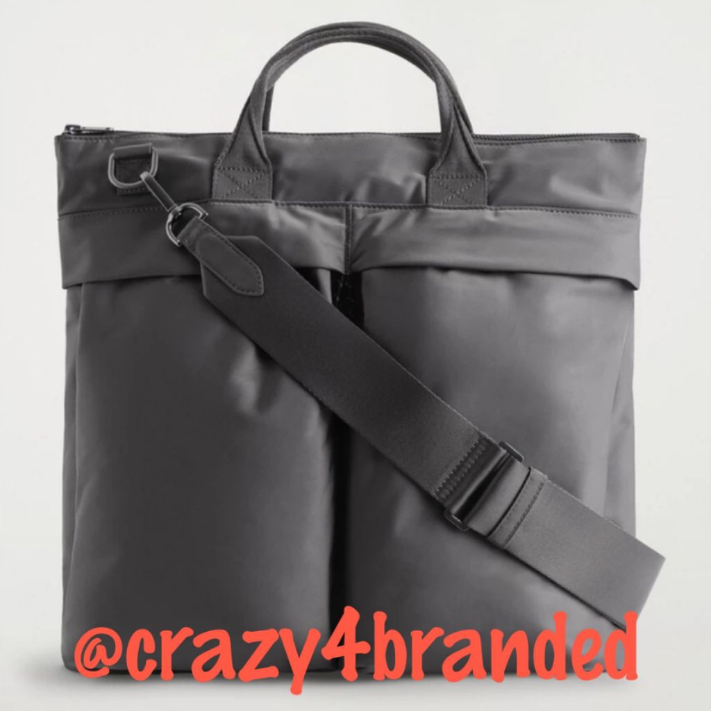 COS Nylon Transit Messenger Bag