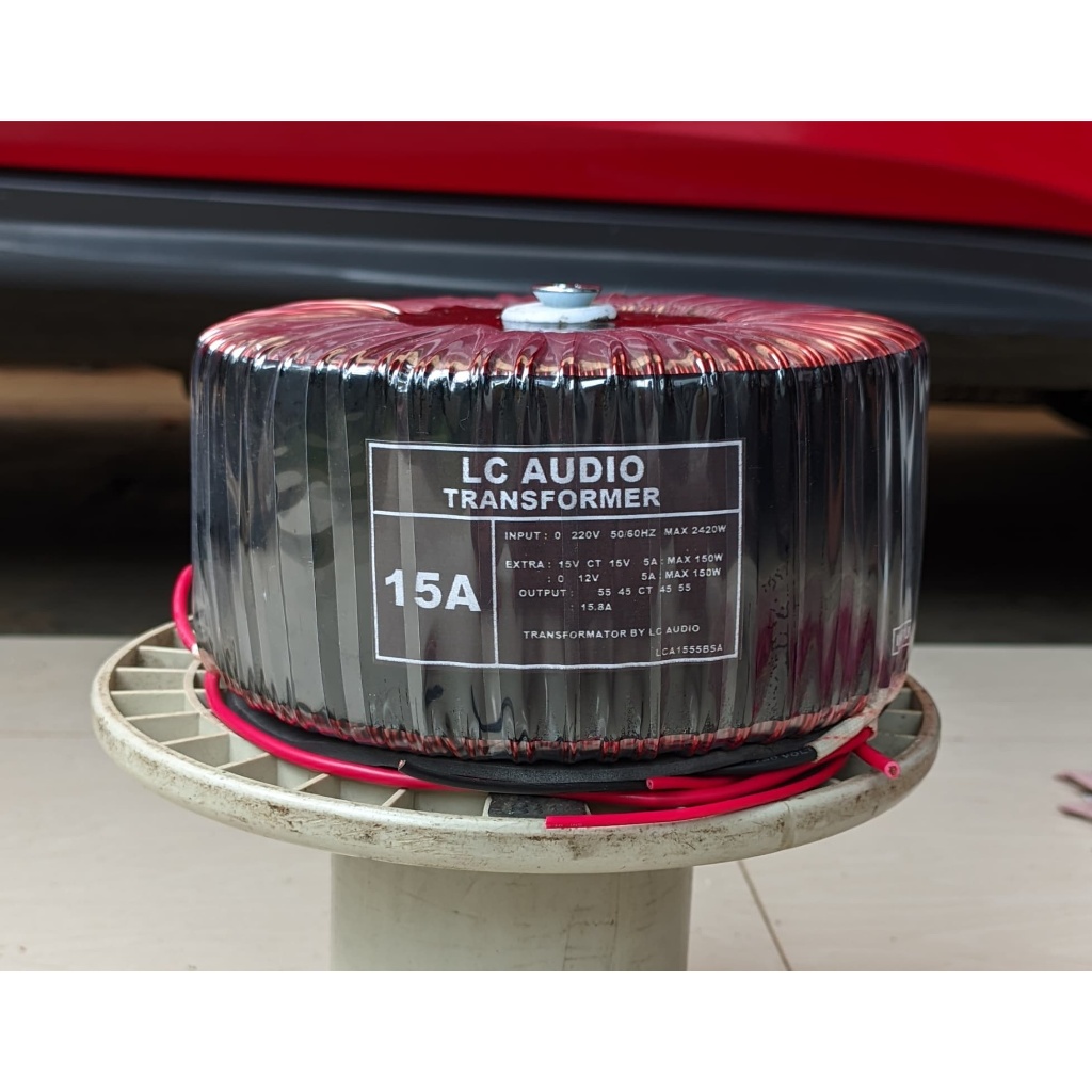 Trafo toroid donat 15A CT 65 extra 15ct 2x