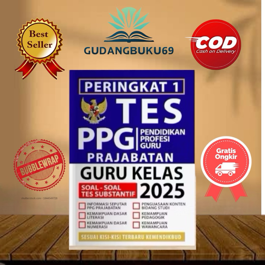 Buku PPG Prajabatan Guru PGSD Guru Kelas 2025
