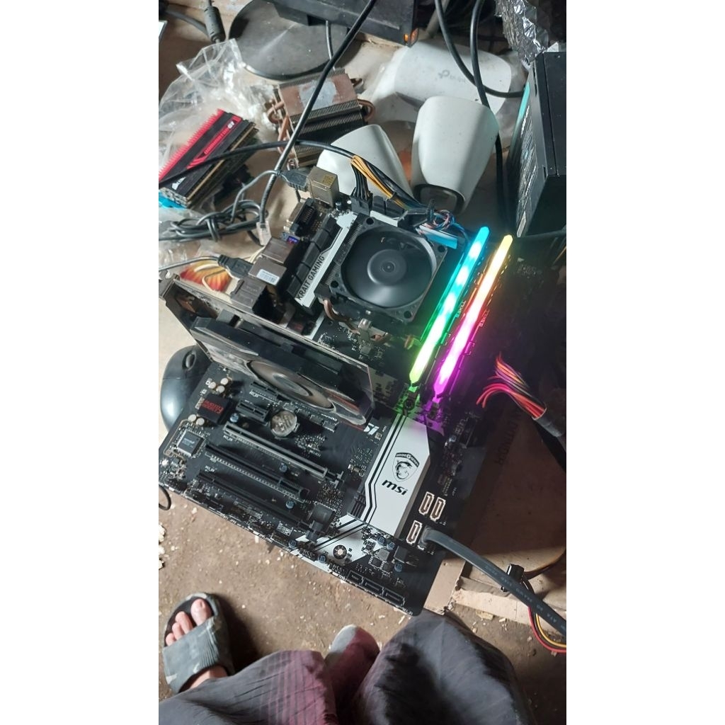 Mobo MSI Z170A Krait Gaming Kabylake Soket 1151 Gen 6 dan 7