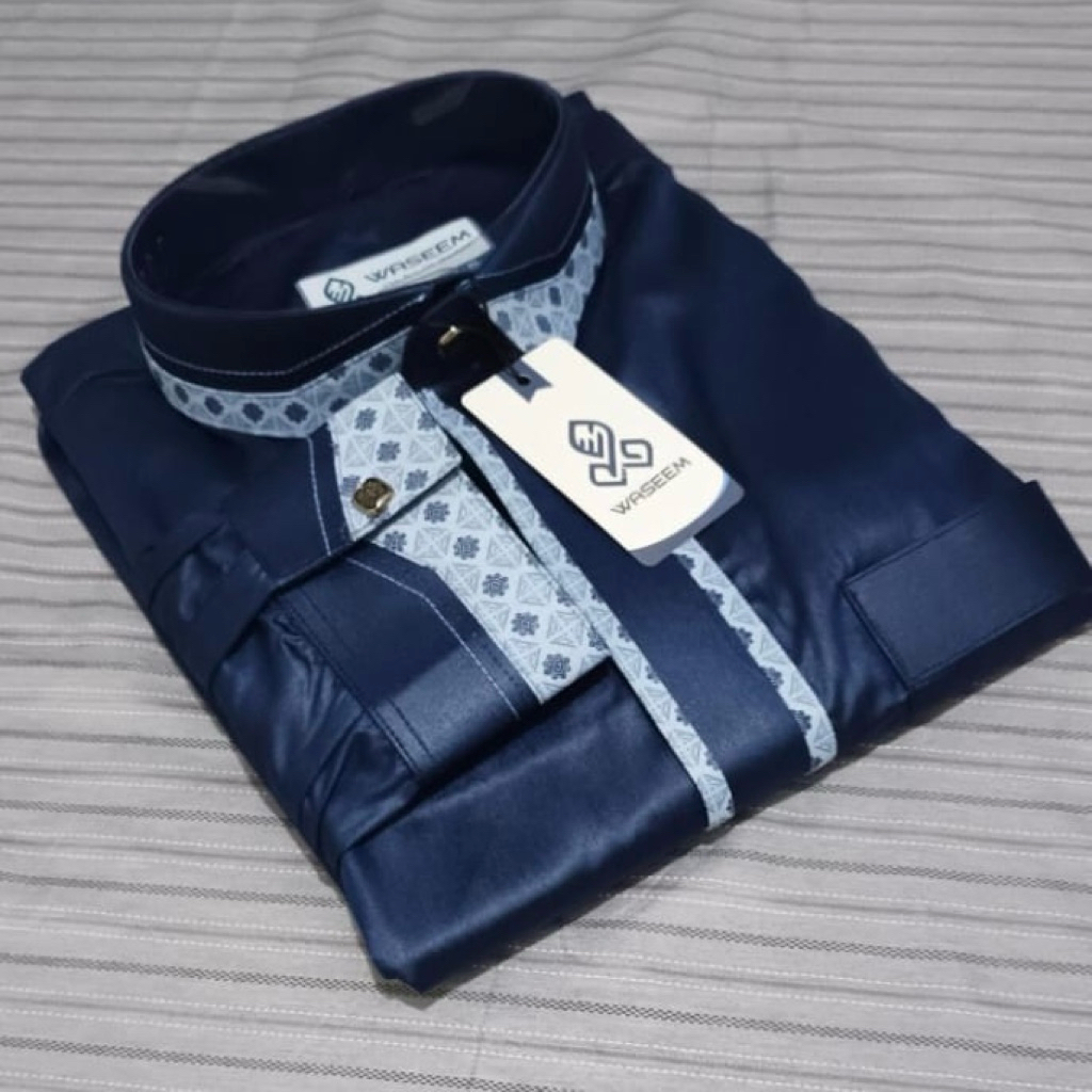 Gamis Pria Saudi Premium Manset