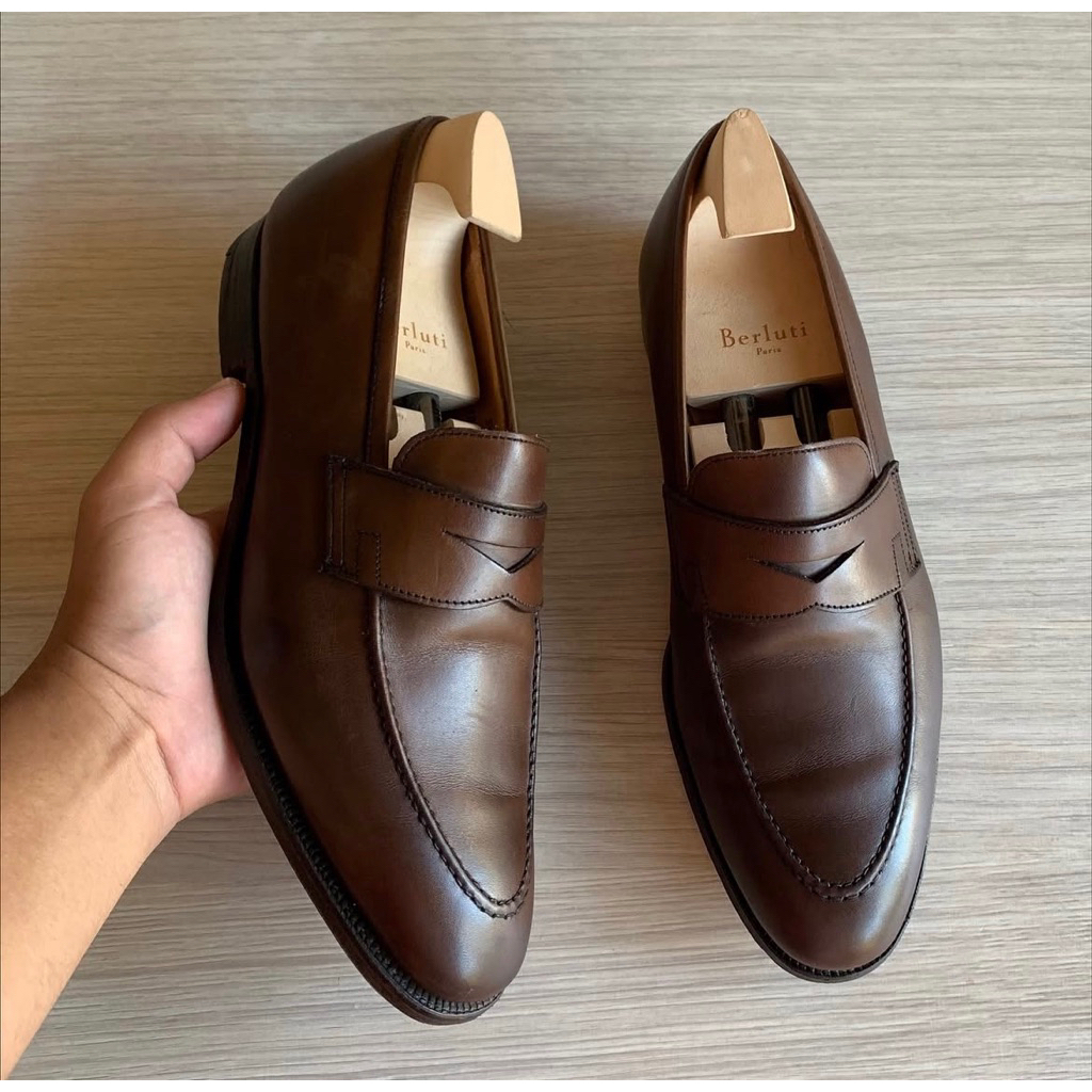 Crocket & jones loafer size 7 1/2 EU42