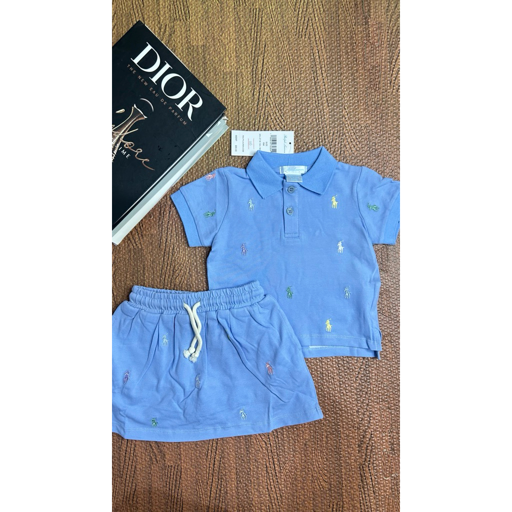 SET ROKCEL POLO ANAK CEWEK