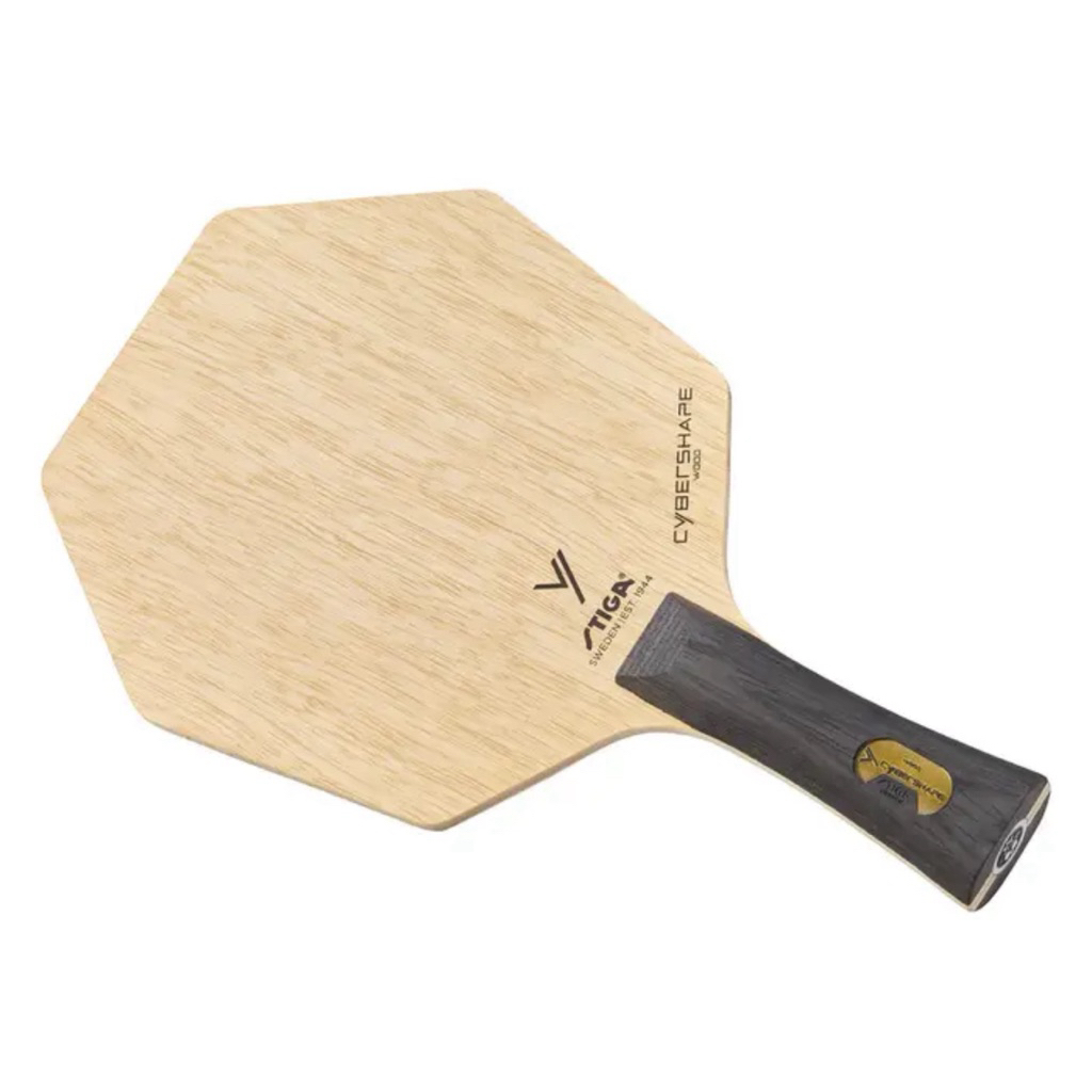 Bat Pingpong STIGA CYBERSHAPE WOOD - ITTF Approved Original 100%