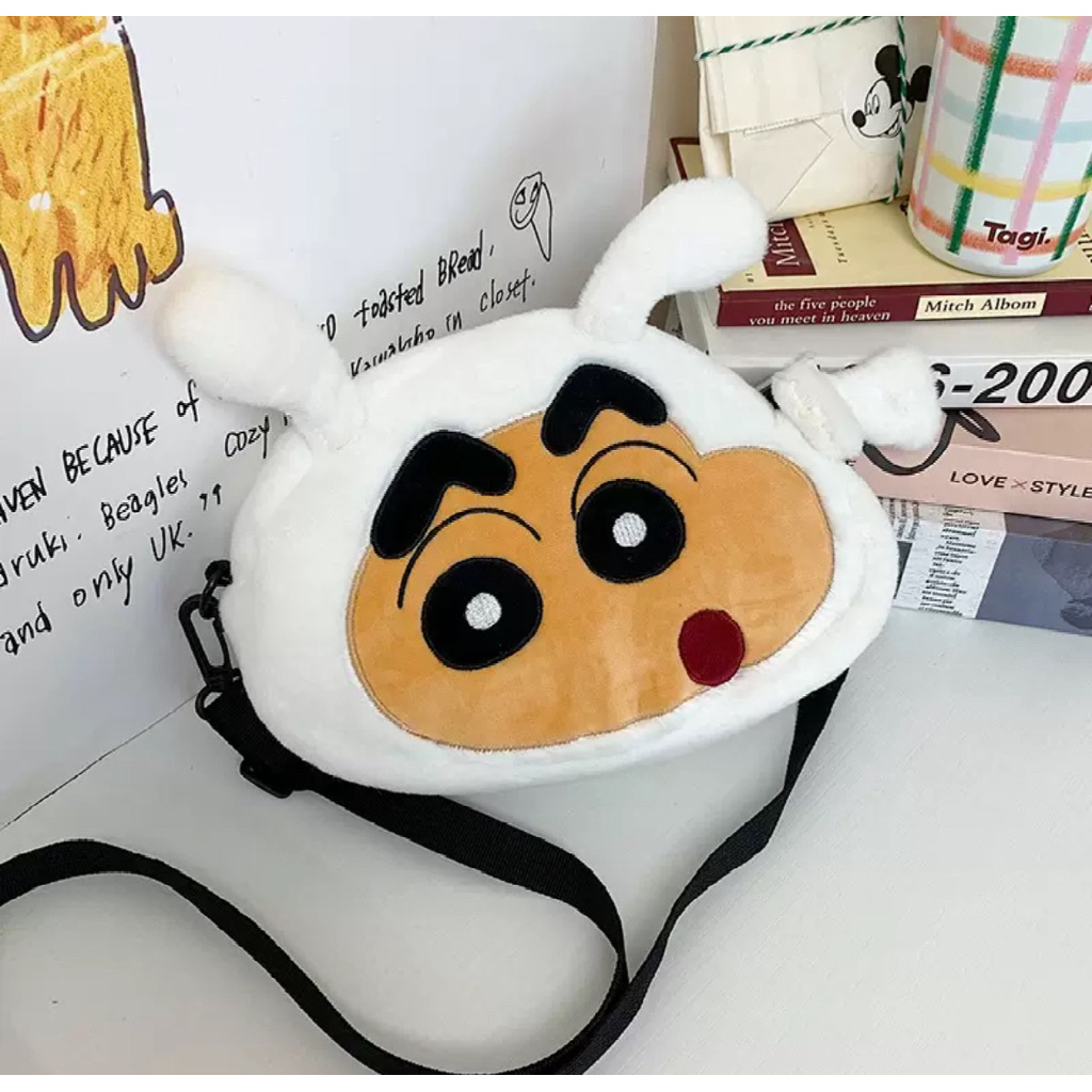 ORI LICENSE Sling Bag Shinchan Shiro Tas Shinchan Original License