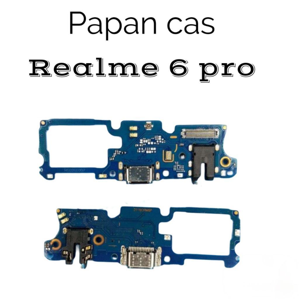 FLEKSIBEL CHARGER CAS PAPAN CAS KONEKTOR HP REALME 6 PRO) + IC ORIGINAL