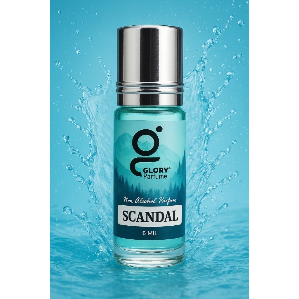 PARFUM NON ALKOHOL, GLORY PARFUM VARIAN AROMA SCANDAL