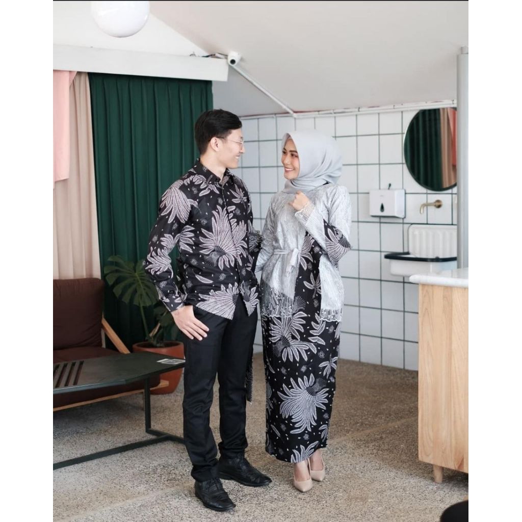 BAJU SERAGAM BATIK COUPLE KEBAYA BROKAT PASANGAN SARIMBIT KELUARGA CUSTOM ANAK / KEMEJA PRIA / BUSAN