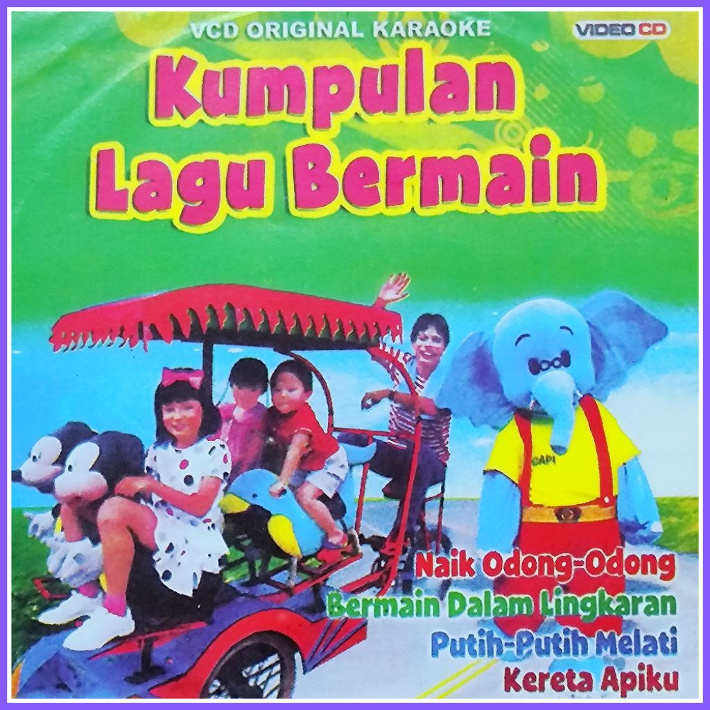 Kaset VCD Musik 30 Kumpulan Lagu Anak Anak Bermain Campuran Album Pilihan Terviral