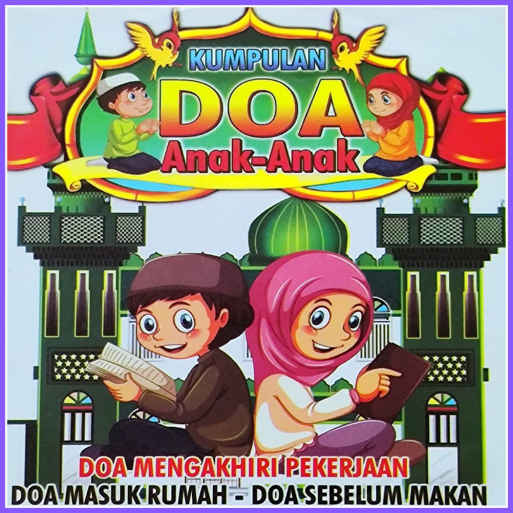 Kaset VCD Musik 40 Kumpulan Belajar Doa Anak Anak Campuran Pilihan Album Terpopuler