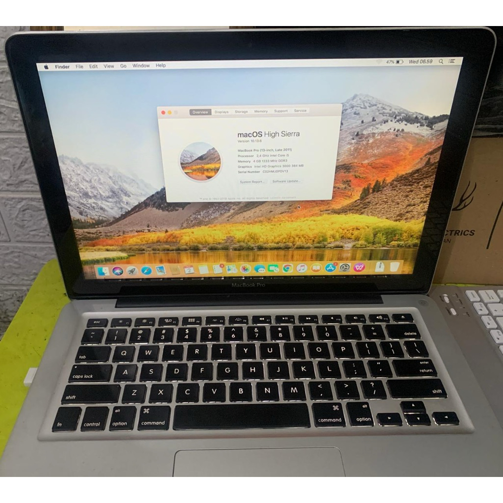 Macbook pro 2011 13”