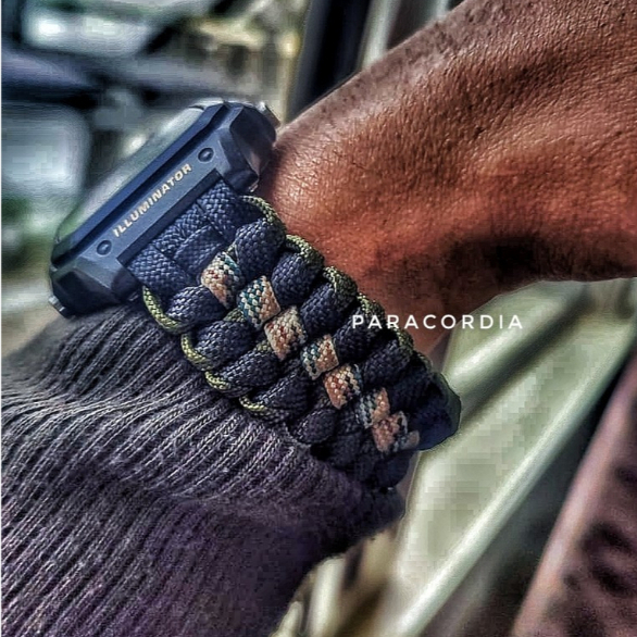 Strap Jam Tangan Paracord - Paracord Watch Strap Custom Order