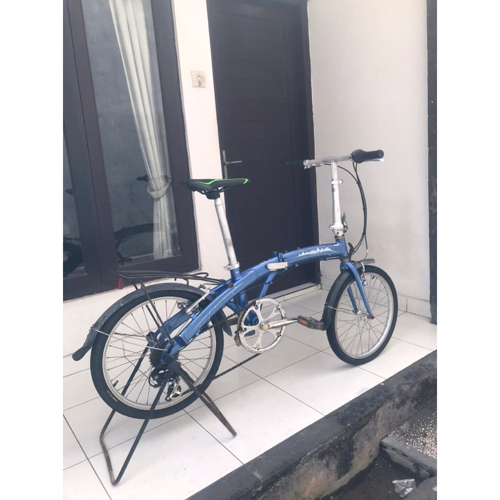 sepeda lipat polygon metro